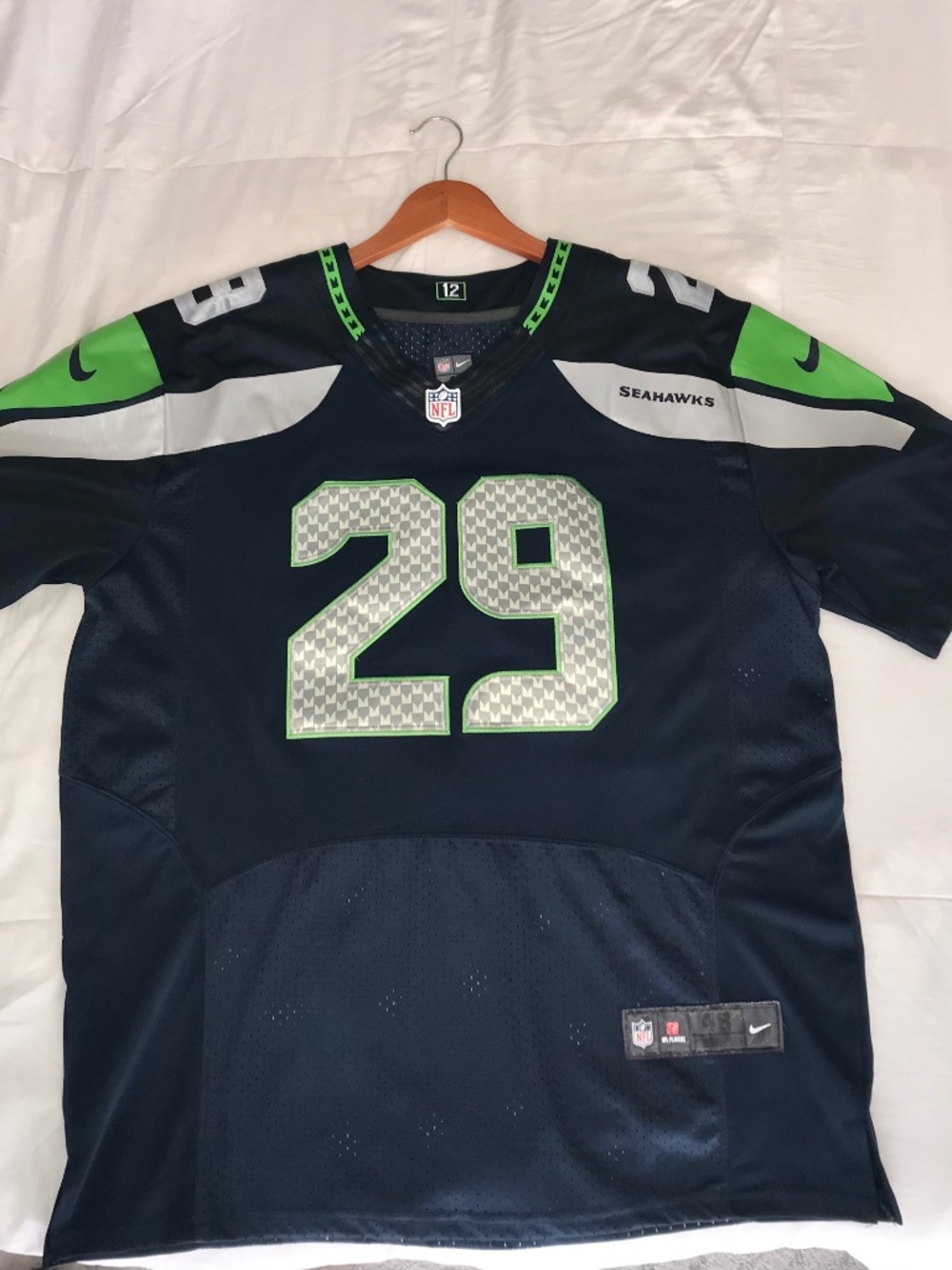 Seahawks Authentic NFL Jersey #29